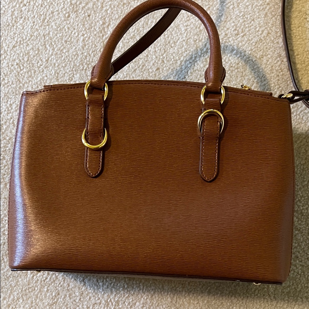 Lauren Ralph Lauren Tan Shoulder Bag - Picture 5 of 14